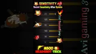 NEW OB 47 UPDATE BEST SENSITIVITY SETTINGS FREE FIRE MAX 🔥 | ALL GUN 🔥 AUTO HEADSHOT SETTING #viral