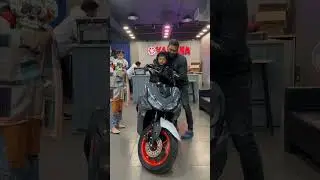 2024 yamaha aerox # grey vermillion colour