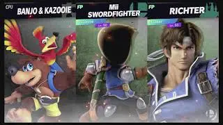 Super Smash Bros Ultimate Amiibo Fights &ndash; Request #15324 Banjo vs Veronica vs Richter