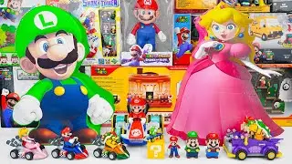 Super Mario Bros Mystery Box Unboxing Toys Review 💕 Mario, Luigi, Princess Peach, Bowser, Yoshi
