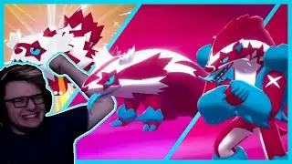 SHINY OBSTAGOON LINE?!?! Pokemon Sword & Shield Masuda Method Shiny Hunting Reaction!