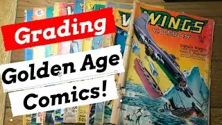 The Daily Grade | Taking flight with a stack of Golden Age Wings Comics from Fiction House!