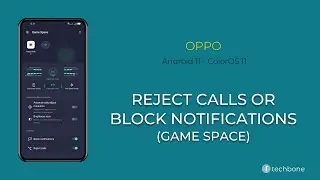 How to Reject Calls or Block Notifications while playing - Oppo [Android 11 - ColorOS 11]
