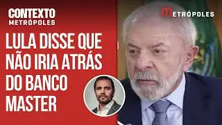 Lula diz que recebeu Vorcaro e avisou que não teria perseguição política contra o Master