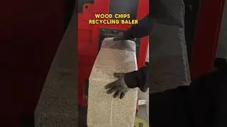 Wood Chips Baler Machine in ENERPAT