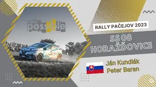 Rally Pačejov 2023 (RZ 8 - Horažďovice - Komušín) - Kundlák / Baran - Renault Clio Rally4 ONBOARD