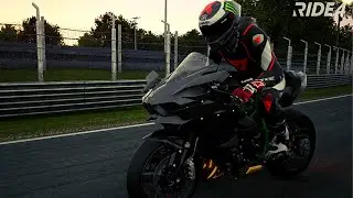 RIDE 4 FIRST PERSON POV GAMEPLAY| Ride 4 Realistic Gameplay  Kawasaki H2R at Monza