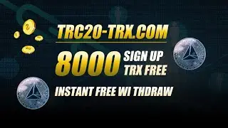 Новый проект для облачного майнинга Trc20TRX! Бонус за регистрацию 8000TRX!!!