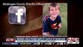 Missing child at Castle of Muskogee found safe and reunited with family