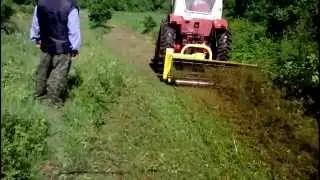 Jumz flail mower. ЮМЗ мулчер. Zanon tmu 1850.