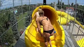 Pendulum Water Slide at Zs&oacute;ry Strandf&uuml;rdő