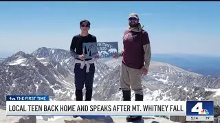 SoCal teen returns home after surviving fall on Mt. Whitney