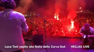 Festa Curva Sud, il tributo a Luca Toni