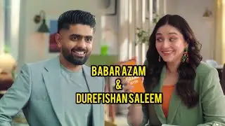 Babar Azam & Durefishan Saleem latest New Video.❤️ #durefishansaleem #babarazam