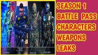 SEASON 1 Chapter 2 Huge Battle Pass Character Leaks | Cod Mobile S14 Leaks | CODM Season 14 Leaks