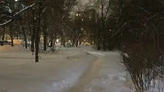 Прогулка по заснеженной Москве #walkingtour #winter