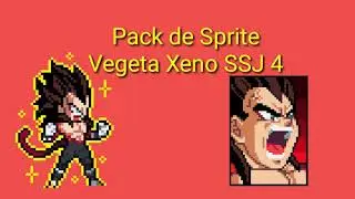 Pack de Sprite Vegeta Xeno SSJ 4