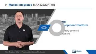 Maxim Integrated MAX32620FTHR Rapid Development Platform &ndash;&nbsp;New Product Brief | Mouser Electronics