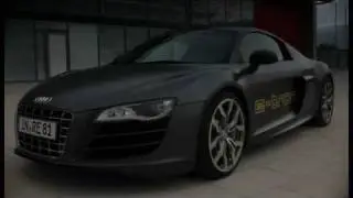 Audi R8 e-tron footage