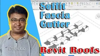 Roof, Soffit, Fascia, Gutter in Revit Architecture | Tutorial Bee IT