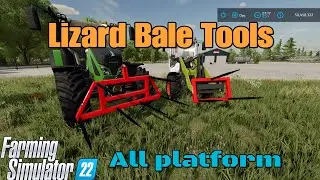 Lizard Bale Tools   / Mod for all platforms on FS22