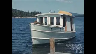 A scenic cruise up Richardson Lake in Maine 1941