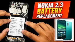 Nokia 2.3 battery replacement | how to change Nokia 2.3 battery #battery #nokia #repair 