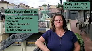 Sales Messaging Tips