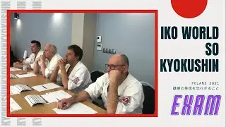 Seminarium Karate So Kyokushin Szczecin 2021 Sensei Grzegorz Swatek egzamin na 3DAN