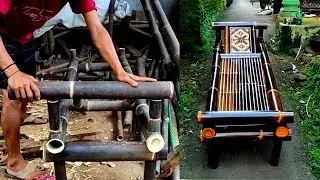DIY | Proses Pembuatan Kursi Santai / Lincak Dari Bambu | DIY Handicraft From Bamboo