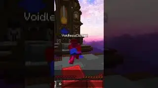 INSANE 9 BLOCK DIAGONAL CLUTCH #minecraftshorts #telly #blockclutch