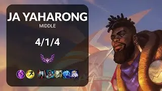 JA Yaharong K'Sante vs Neeko MIDDLE - KR MASTER Patch 13.16