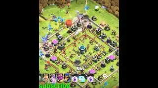 Clash of clans Electro dragon Attack / Top Attack