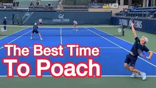 This Is The PERFECT Time To Poach In Doubles (Tennis Strategy Explained)