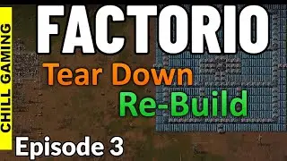 Factorio Space Age  - Tear Down. Re-Build - Beginners Guide Episode 3