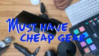 Must have cheap gear - Desktop tripods