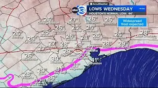 Another round of frost tonight, more arctic air arrives for the weekend