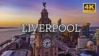 Liverpool, England 🇬🇧 | 4K Drone Footage