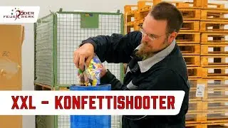 Konfettishooter XXL / Mega-Tischbombe