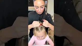 everyday toddler hairstyle part 11🫶🏻✨ #short #shorts #LaurenAshley