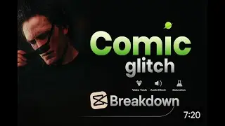 Viral Comic GLITCH Effect for Instagram Reels