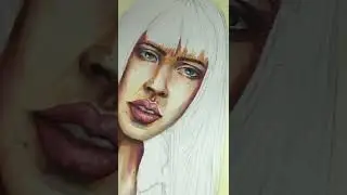 Portrait Painting | add some details #drawingprogress