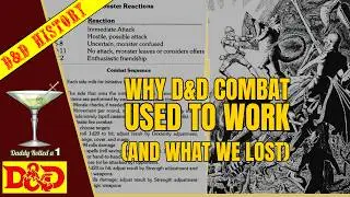 🎲🐉Early D&D Combat Procedures: Why They Worked (and What We Lost)