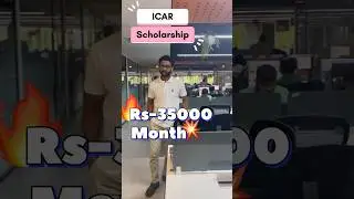 इतनी मिलती है ICAR JRF SRF में scholarship😍 #agricultureadda247 #icarpg #icrjrf