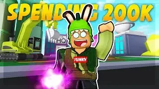 SPENDING 200K COINS TO BECOME THE MOST OVERPOWERED PLAYER! Superhero City (ROBLOX)