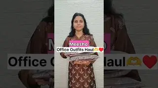 Meesho Office Outfits Haul 🫶&hearts;️ #shorts #ytshorts #trends #viral #fashion