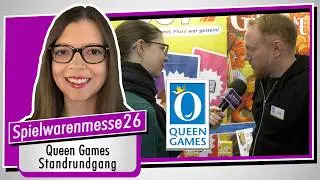 Neuheiten &ndash; QUEEN GAMES &ndash; Spielwarenmesse 2026 in N&uuml;rnberg (Spiel doch mal!) Standrundgang