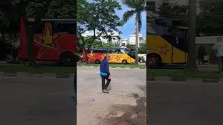 Bus Sempati Star Tiba Di Palembang...Penumpang Mantap