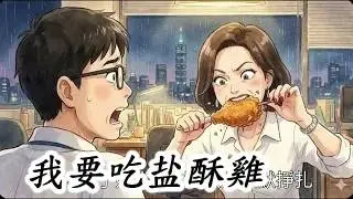 《我要吃鹽酥雞》詞曲：Yogi & Bros.鹽酥雞在呼喚，我只能暗戀遠眺...