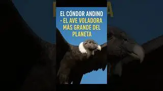 El C&oacute;ndor Andino &ndash; el ave voladora m&aacute;s grande del planeta #CondorAndino #Curiosidades #FaunaSalvaje